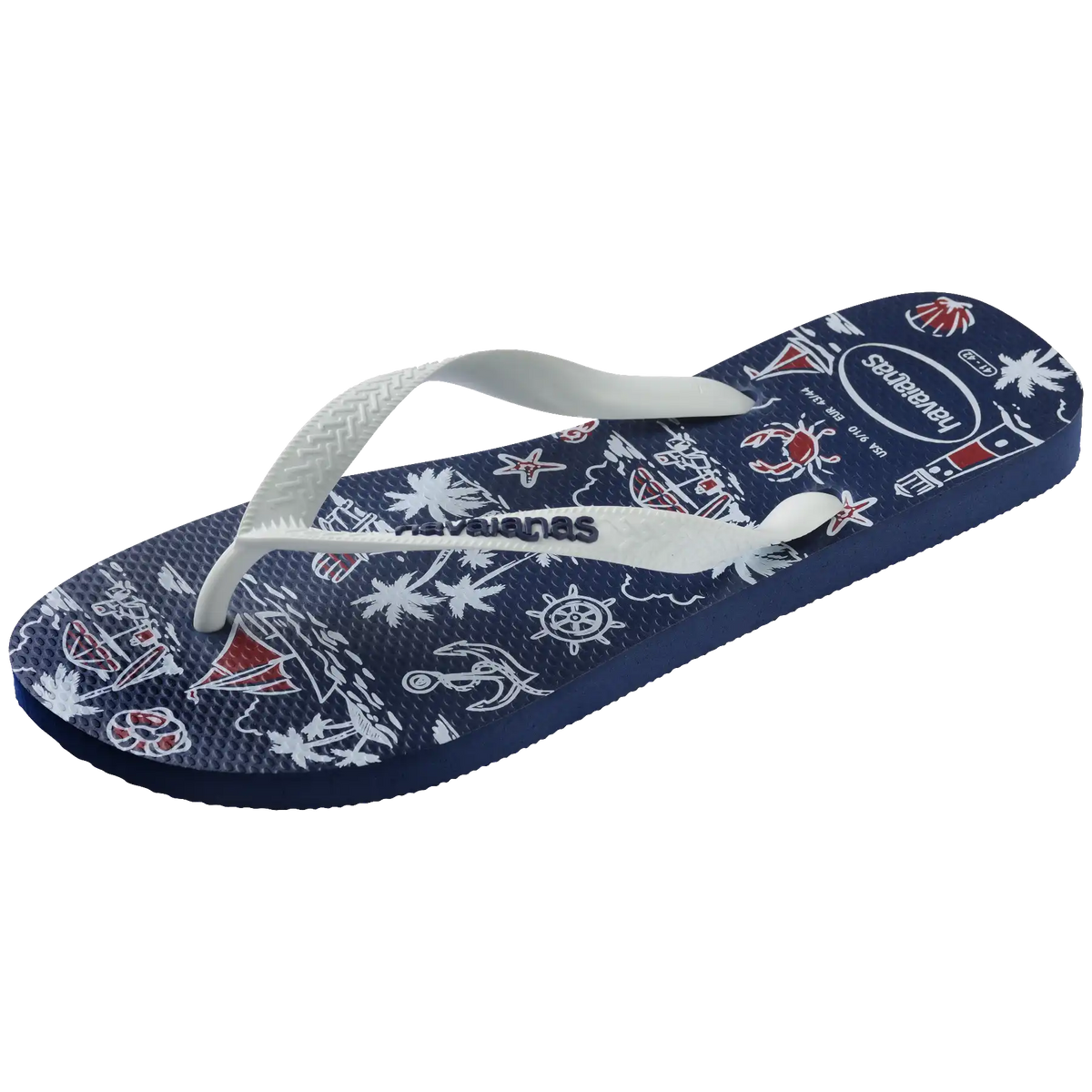 Men's Top Nautical Flip Flops