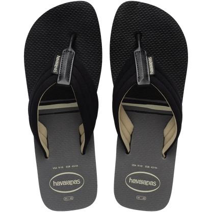 Men's Urban Print Flip Flops