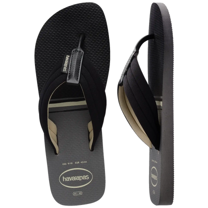 Men's Urban Print Flip Flops