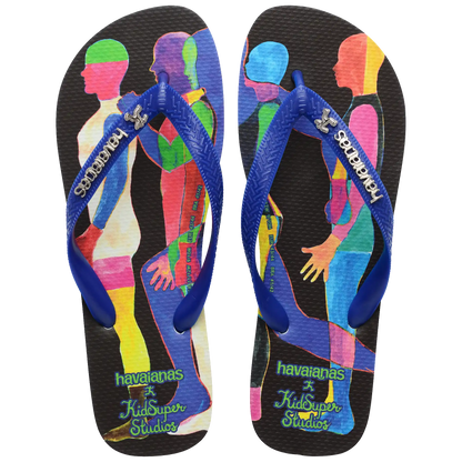 Top KidSuper Runner Flip Flops
